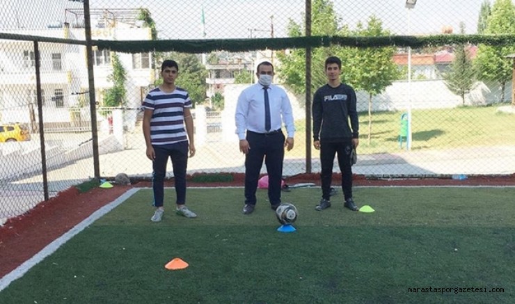 Hayalleri Ankaragücü olan gençlere İlçe müdürü sahip çıktı