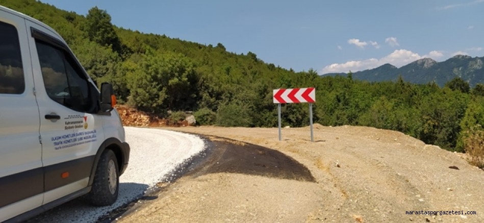 KMBB’den trafik işaret levhaları çalışması