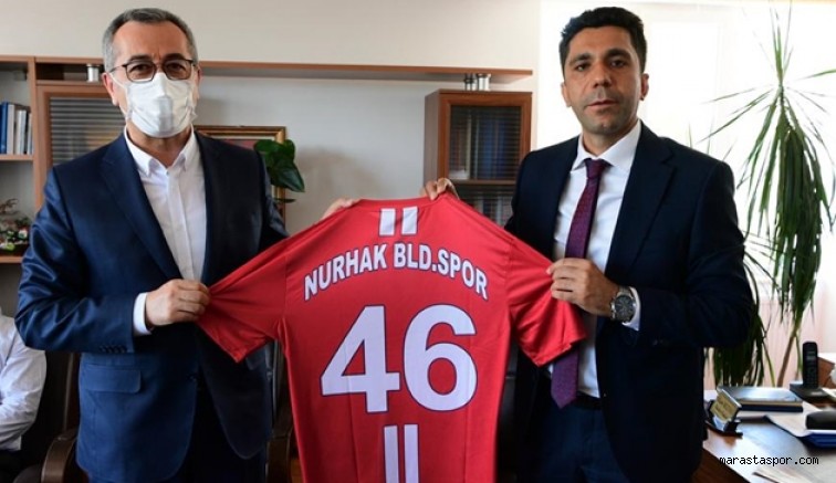 Nurhak Belediyespor’un 46 numaralı formasını takdim etti