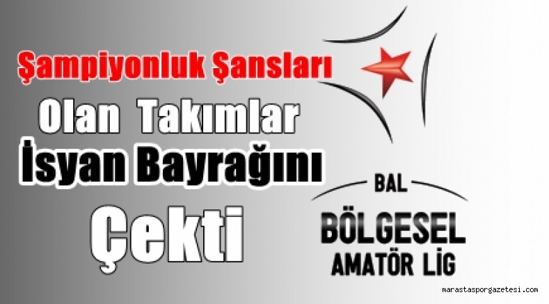 Şampiyonluğa Oynayan Bölgesel Lig Takımlarının Beklentileri