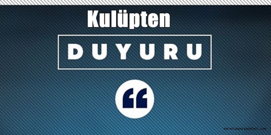 Taraftarın isteği üzerine Play-off maçlarına çıkacaklarını duyurdu
