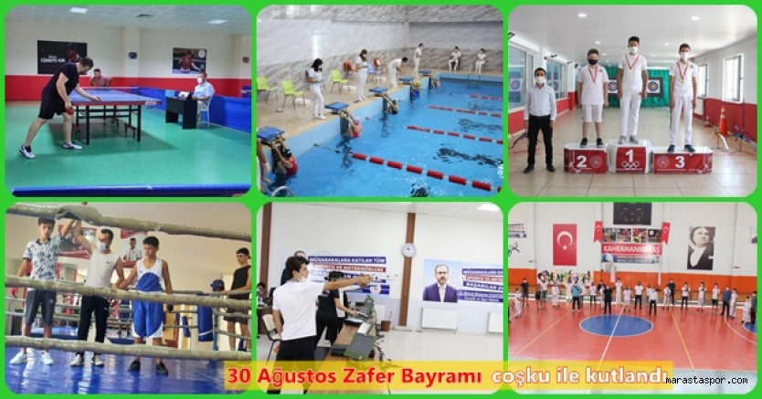Kahramanmaraş’ta Zafer Haftası Sportif etkinlikleri düzenlendi