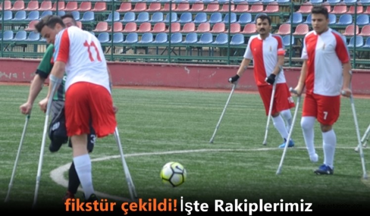 Ampute 2.Ligde Doğu Akdeniz Engelilerspor’un grubu belli oldu