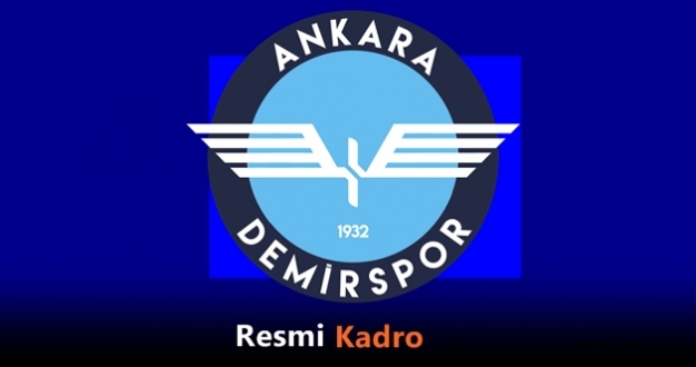Ankara Demirspor’un 2020-2021 Sezonu Resmi Kadrosu