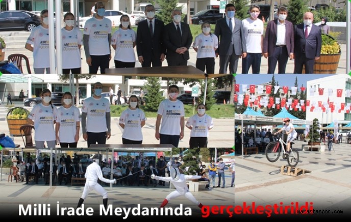 Avrupa Spor Haftası Kahramanmaraş’ta açıldı