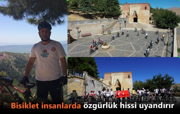Bisiklet ile Kahramanmaraş’ı tanıtıyorlar