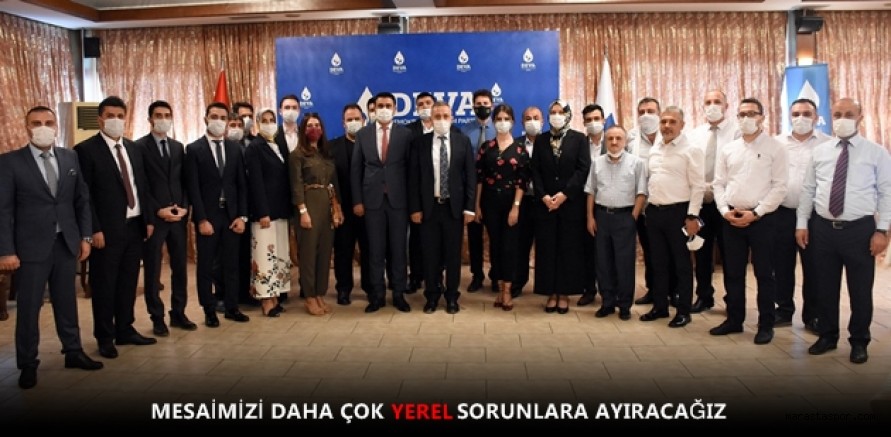 DEVA PARTİSİ KAHRAMANMARAŞ İL YÖNETİM KURULUNU TANITTI