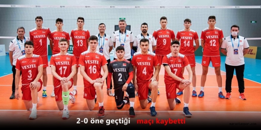Erkek Milli Takımımız, Ev sahibine Mağlup Oldu