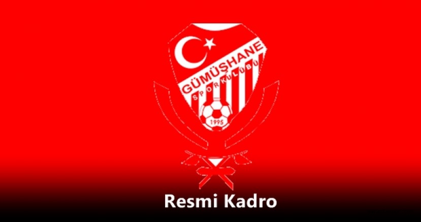 Gümüşhanespor’un 2020-2021 Sezonu Resmi Kadrosu