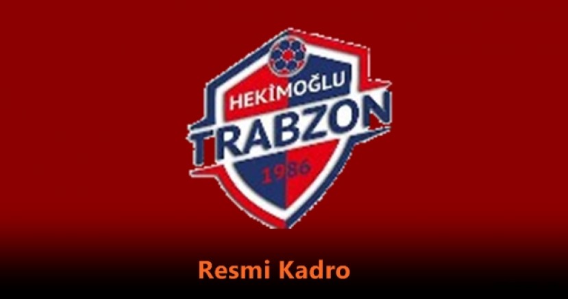 Hekimoğlu Trabzon’un 2020-2021 Sezonu Resmi Kadrosu