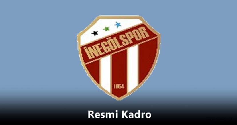 İnegölspor’un 2020-2021 Sezonu Resmi Kadrosu