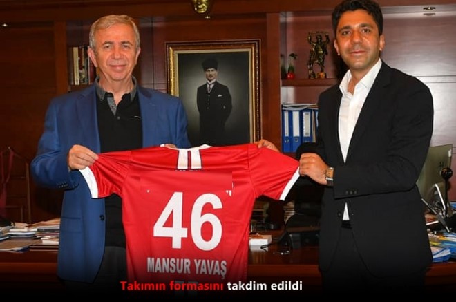 Kahramanmaraş’tan Mansur Yavaş’a 46 numaralı forma