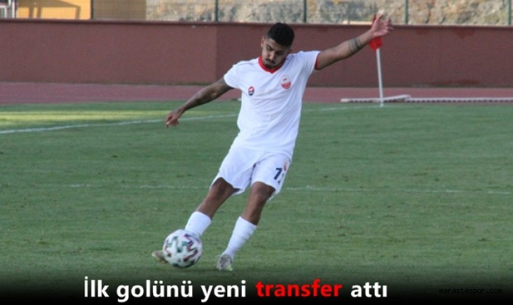 Kahramanmaraşspor’da sezonun ilk golünü yeni transferi attı