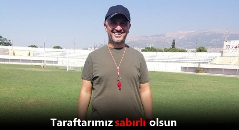 Kahramanmaraşspor Teknik Direktörü Sinan Yücer’den açıklama