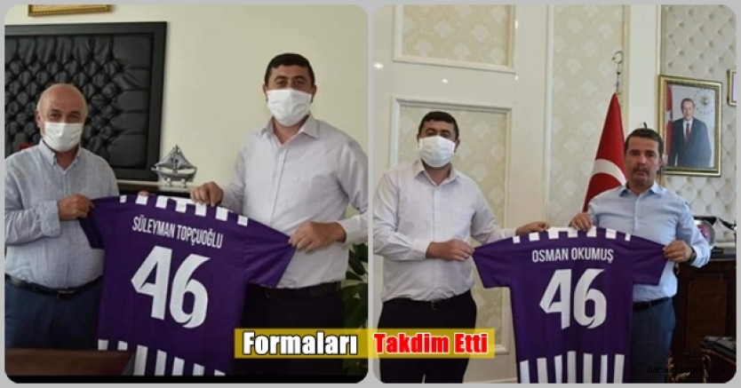 Karaziyaretspor’un formaları Türkoğlu’nda