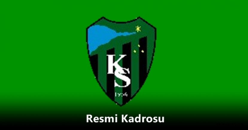 Kocaelispor’un 2020-2021 Sezonu Resmi Kadrosu