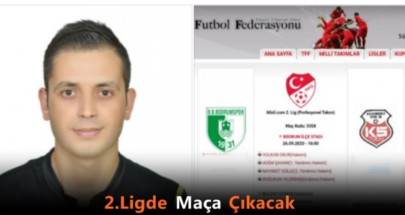 Merkez Hakem Kurulundan Adem Şahan’a Görev