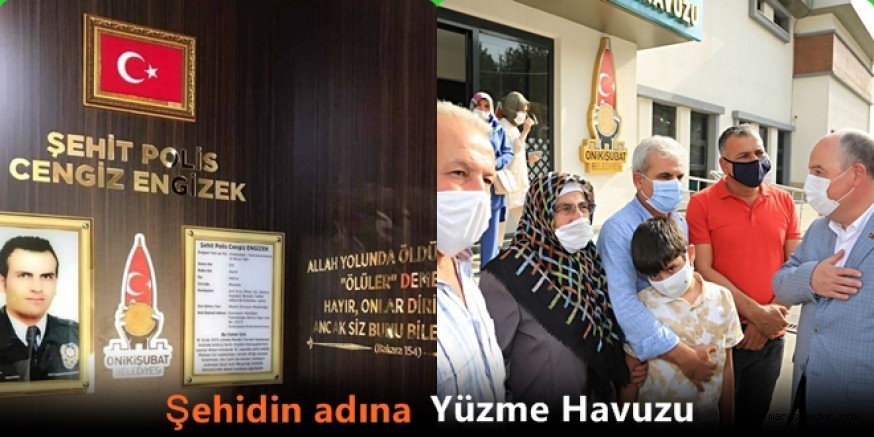 Vali Coşkun Şehidin anısına yapılan Yüzme Havuzu açılış törenine katıldı