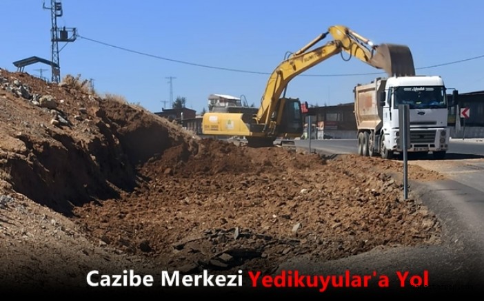 Yedikuyular kayak merkezi Yolu 25 metreye çıkarılıyor