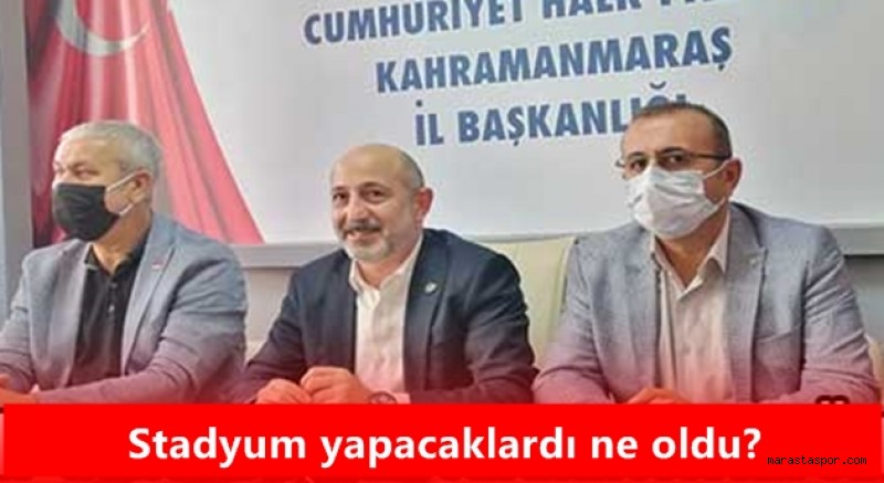 Ali Öztunç’ün, gündeminden Kahramanmaraşspor Düşmüyor! Yazıktır Günahtır