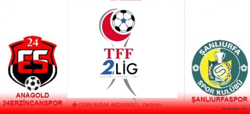 Erzincanspor Şanlıurfaspor maçı canlı izle