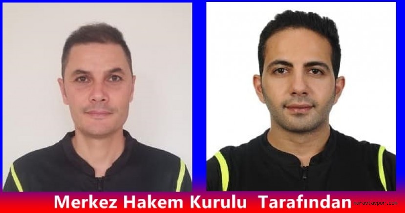 Kahramanmaraş Bölgesi yardımcı hakemlerine 2.ligde ve Kupada maç verildi