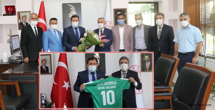 Kahramanmaraş’tan Ali İhsan Kabakcı’ya ziyaret