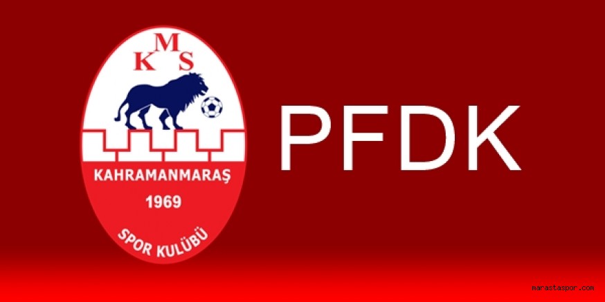 Kahramanmaraşspor, Hacettepespor maçı sonrasında PFDK’ya sevk edildi