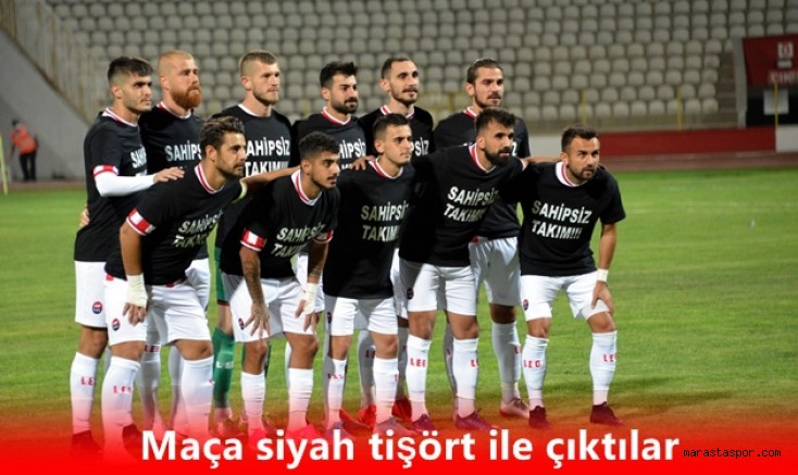 Kahramanmaraşspor’lu Futbolculardan Tepki