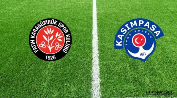 Karagümrük – Kasımpaşaspor canlı izle