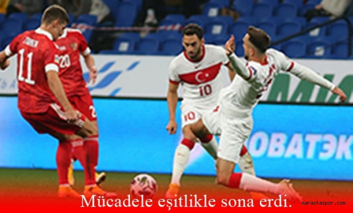 Rusya 1-1 Türkiye Özet