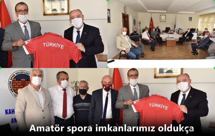 Vali Coşkun’dan Kahramanmaraş ASKF’ye Ziyaret