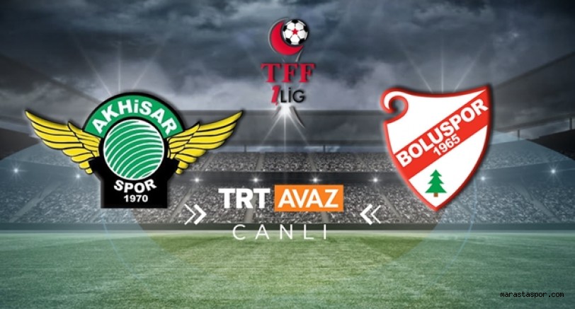 Akhisarspor – Boluspor maçını canlı izle