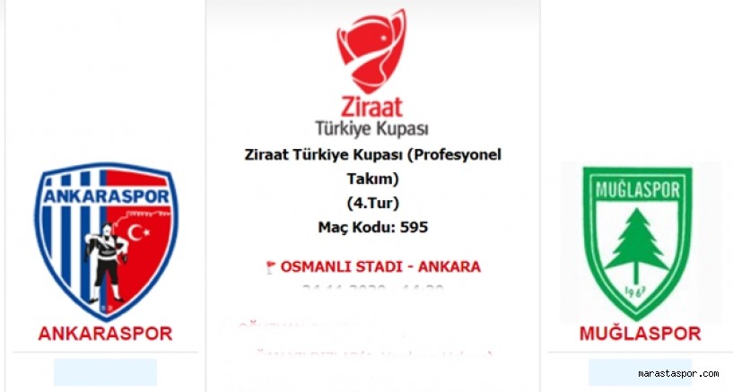 Ankaraspor – Muğlaspor maçı ne zaman saat kaçta hangi kanalda