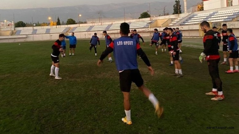 Kahramanmaraşspor’da Boluspor maçının hazırlıkları devam ediyor