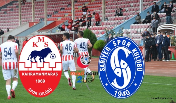 Kahramanmaraşspor – Sarıyer maçı ne zaman saat kaçta hangi kanalda