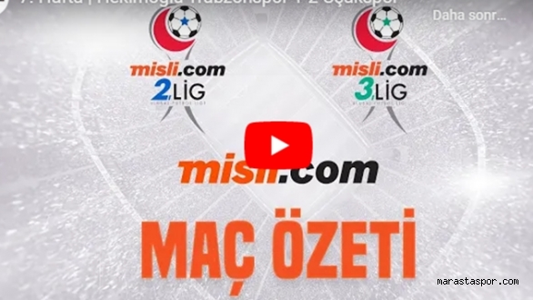 Kütahyaspor – Darıca Gençlerbirliği maçının özeti