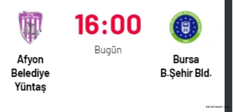 Afyon Belediye – Bursa B.Şehir Bld. canlı izle