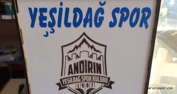 Andırın Yeşildağspor Bölgesel Amatör lig için ilk adımı attı