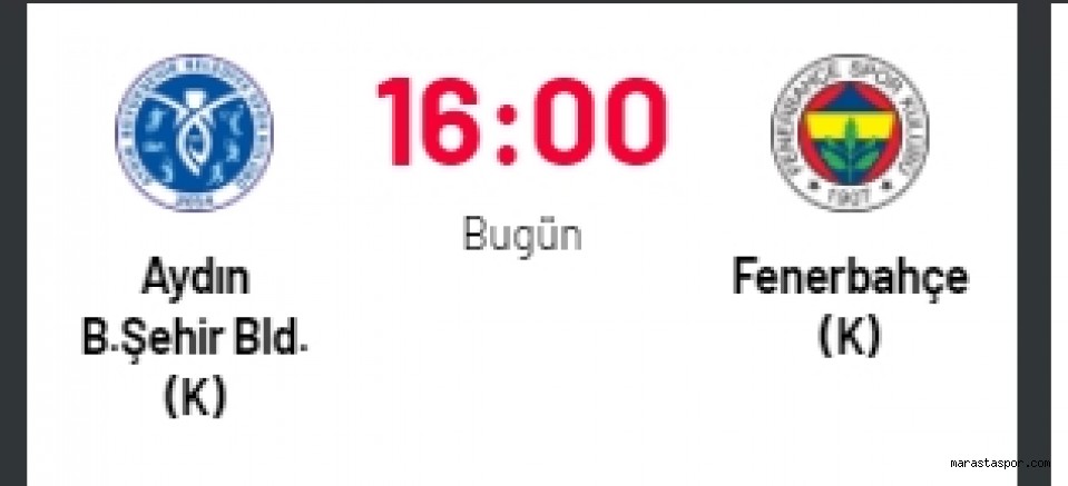 Aydın Büyühşehir Belediye Spor – Fenerbahçe Opet maçını canlı izle
