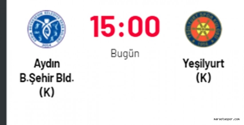 Aydın Büyükşehir Belediyespor – Yeşilyurt maçını canlı izle