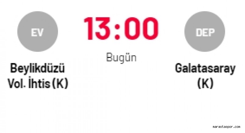Beylikdüzü Voleybol – Galatasaray maçını canlı izle