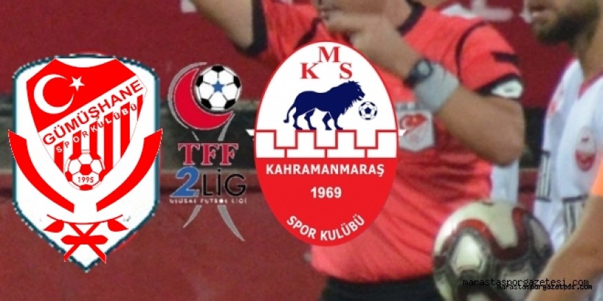 Gümüşhanespor – Kahramanmaraşspor maçının hakemleri açıklandı