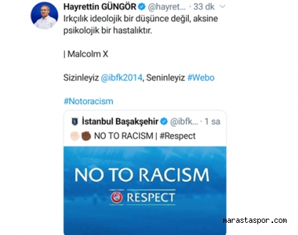 Hayrettin Güngör, Düşünce değil! psikolojik bir hastalıktır