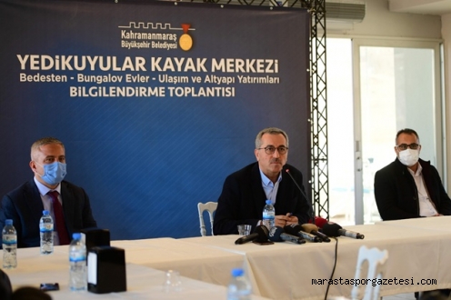 Hayrettin Güngör, Yedikuyular Kayak Merkezinde Bilgilendirme Toplantısı Yaptı
