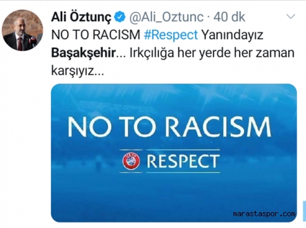 Irkçılığa her yerde her zaman karşıyız