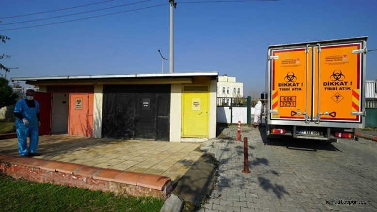 Kahramanmaraş’ta Bin 300 Ton Tıbbi Atık Bertaraf Edildi