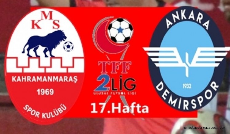 Kahramanmaraşspor – Ankara Demirspor maçı canlı yayınlanacak