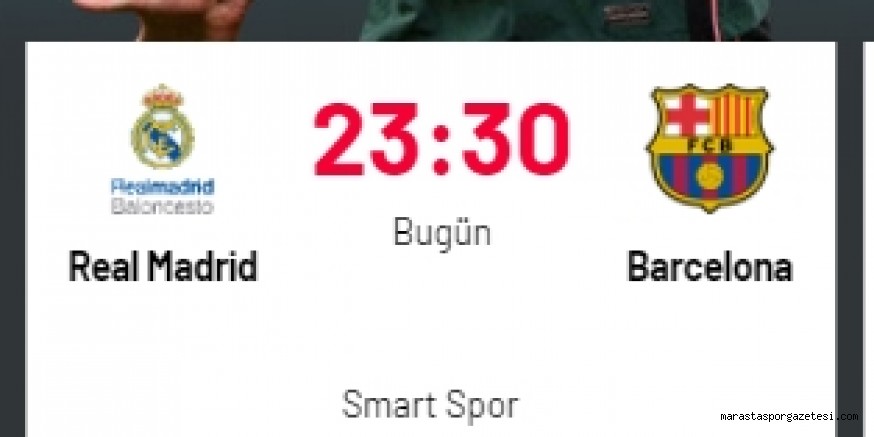 Real Madrid Barcelona canlı izle