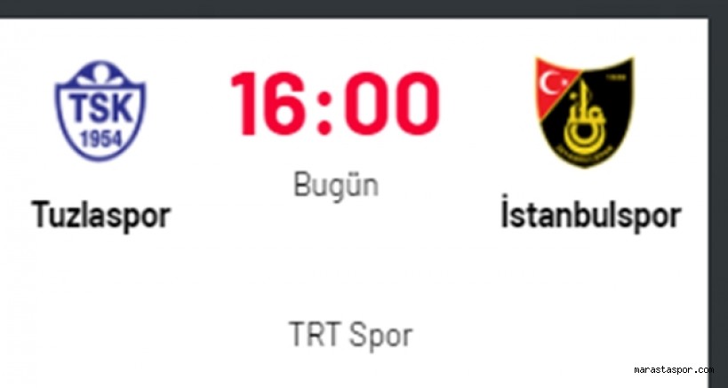 Tuzlaspor – İstanbulspor maçını canlı izle